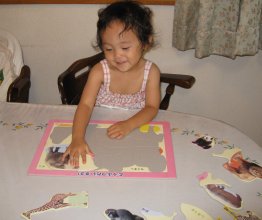 2007.8.11パズルするみいちゃん