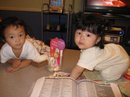 2007.10.8カラオケ中、みい＆きら