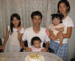 2007.10.8パパと娘たち