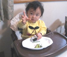 2007.3.14みいちゃん朝食