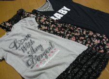 2010.5.29ちいちゃん用チュニックと私の服