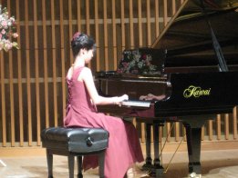 2008.12.23ひかちゃん演奏中「トルコ行進曲」