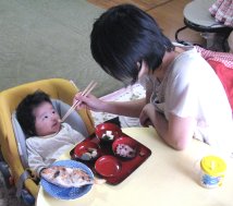 2007.5.13お食い初め、その２