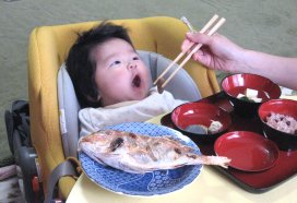 2007.5.13お食い初め、その３
