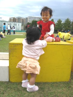 2007.10.20みいちゃんときらちゃん、１