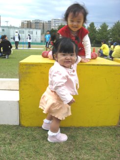 2007.10.20みいちゃんときらちゃん、２