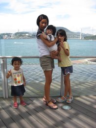 2007.8.28レストラン外にて