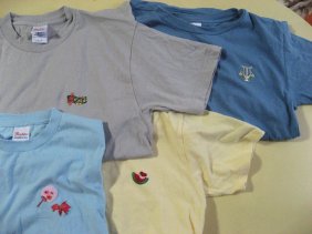 2007.7.20ワッペン付けたTシャツ