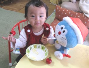 2006.11.24りんごとみいちゃん