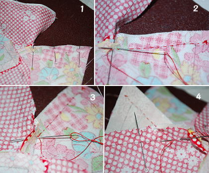 メイフラワー パターン縫い方４