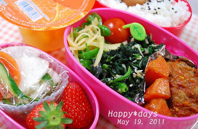 2011年5月19日のお弁当