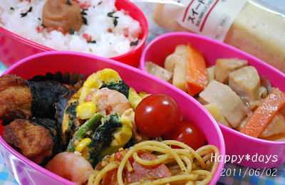 2011年6月2日のお弁当