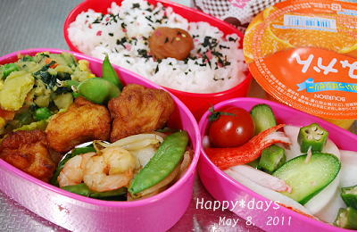 2011年5月8日のお弁当