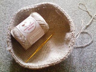 リネン編み