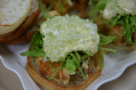 鮭タコかき揚げ