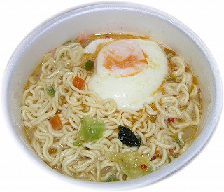 カップ麺・温泉卵