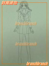 まんがの達人でイラスト作成