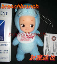 キューピー×ピンクパンサー　マスコット全４種　ローズオニール　ブルー