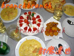 クリスマスの料理