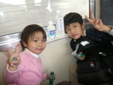帰りの電車