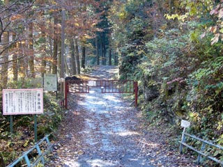 東谷林道起点