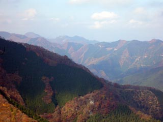 駆ヶ越トンネルを抜けての眺望