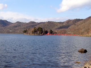 大沼と赤城神社