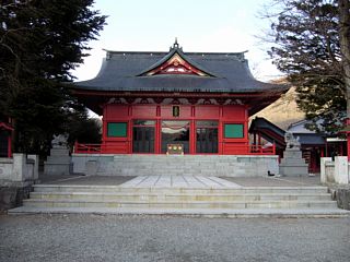 赤城神社拝殿