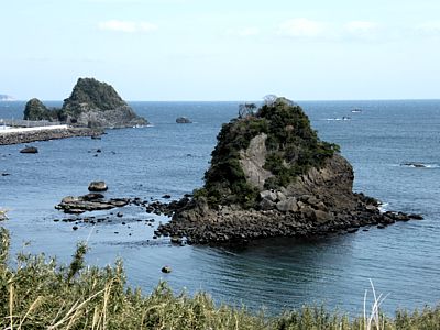 雀島と弁天島