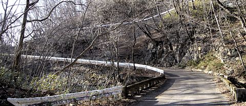 細尾峠への旧道