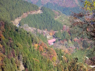 大陽寺と走行してきた道