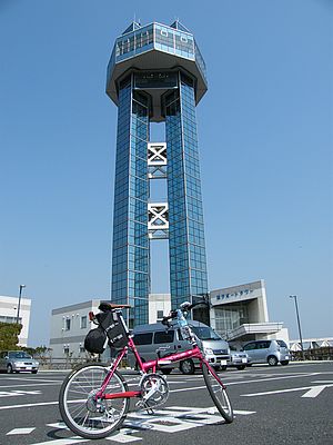 銚子ポートタワーにて