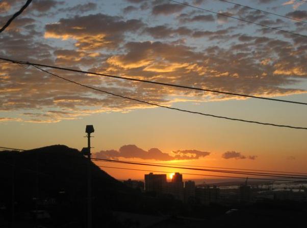 '08.10 sunset clouds