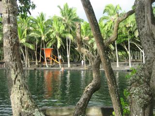 '08.10 Hot pond in Ahalanui Park