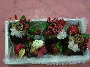 チョコみたいなミニミニアレンジ