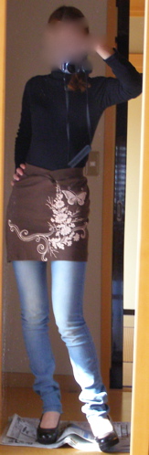 ヌードデニム着画