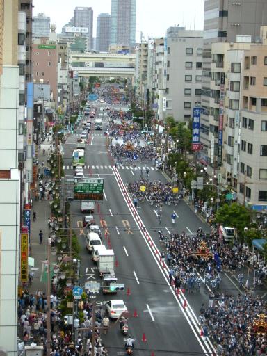 祭り　遠景４