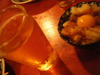 100823_桜木町_おろしとビール.jpg