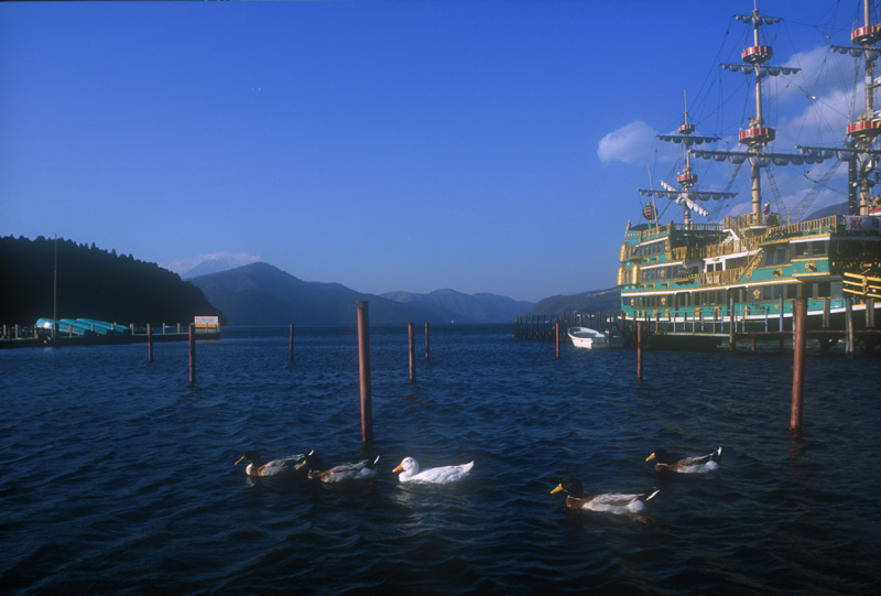 箱根芦ノ湖の風景