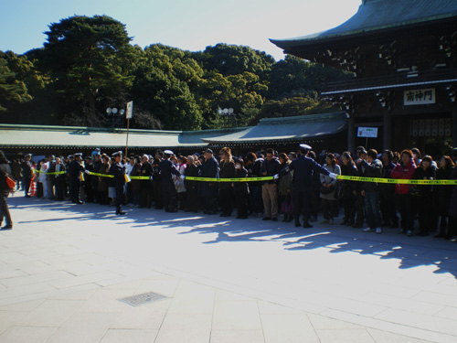 ２０１０年の明治神宮初詣