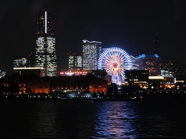 横浜クルーズ・大桟橋からみなと未来の夜景撮影・莉緒ちゃんのお掃除・お酉さま