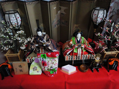 お雛様（長女の３１年物）