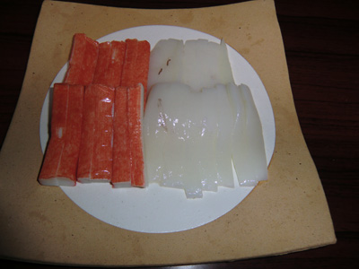 恵方巻を作る（男の料理）