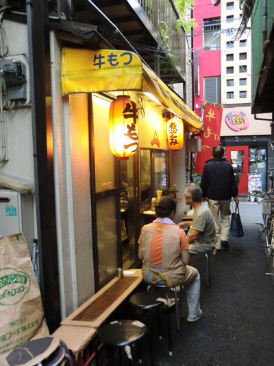 月島ハゼ釣り＊下町の風景＊もんじゃ焼き＊月島の運河のある風景