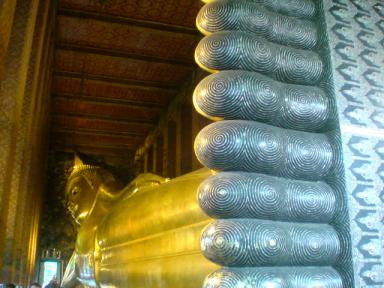 2011GW　バンコク　ワット・ポー　寝釈迦仏