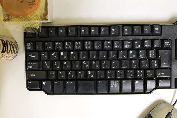 平沢さんのキーボード