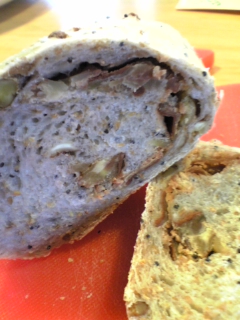 薄くスライスして食べました♪