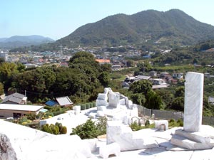 耕三寺 丘からの眺め