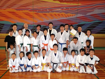 2009年夏合宿、集合写真１