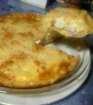 お豆腐のキッシュ